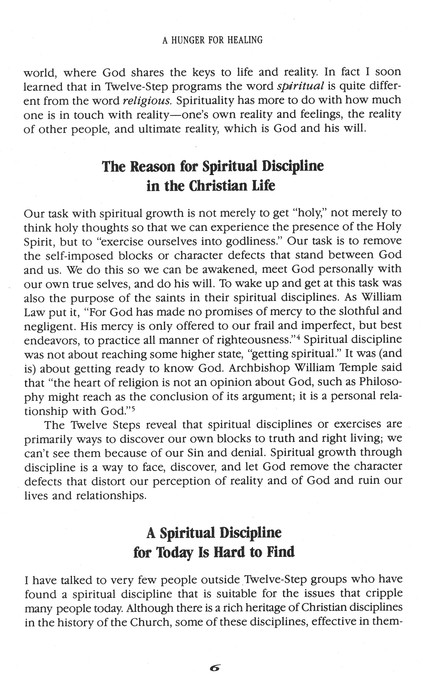 A Hunger for Healing: The Twelve Steps as a Classic Model for Christian Spiritual Growth (Book) - Image 3